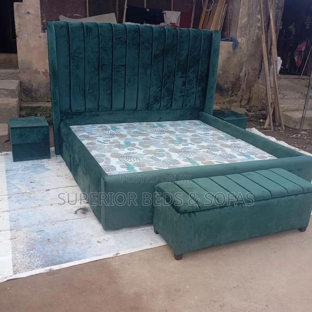 Limited Offer! 5x6 Chester Bed With Storage Box Bedside Boxes