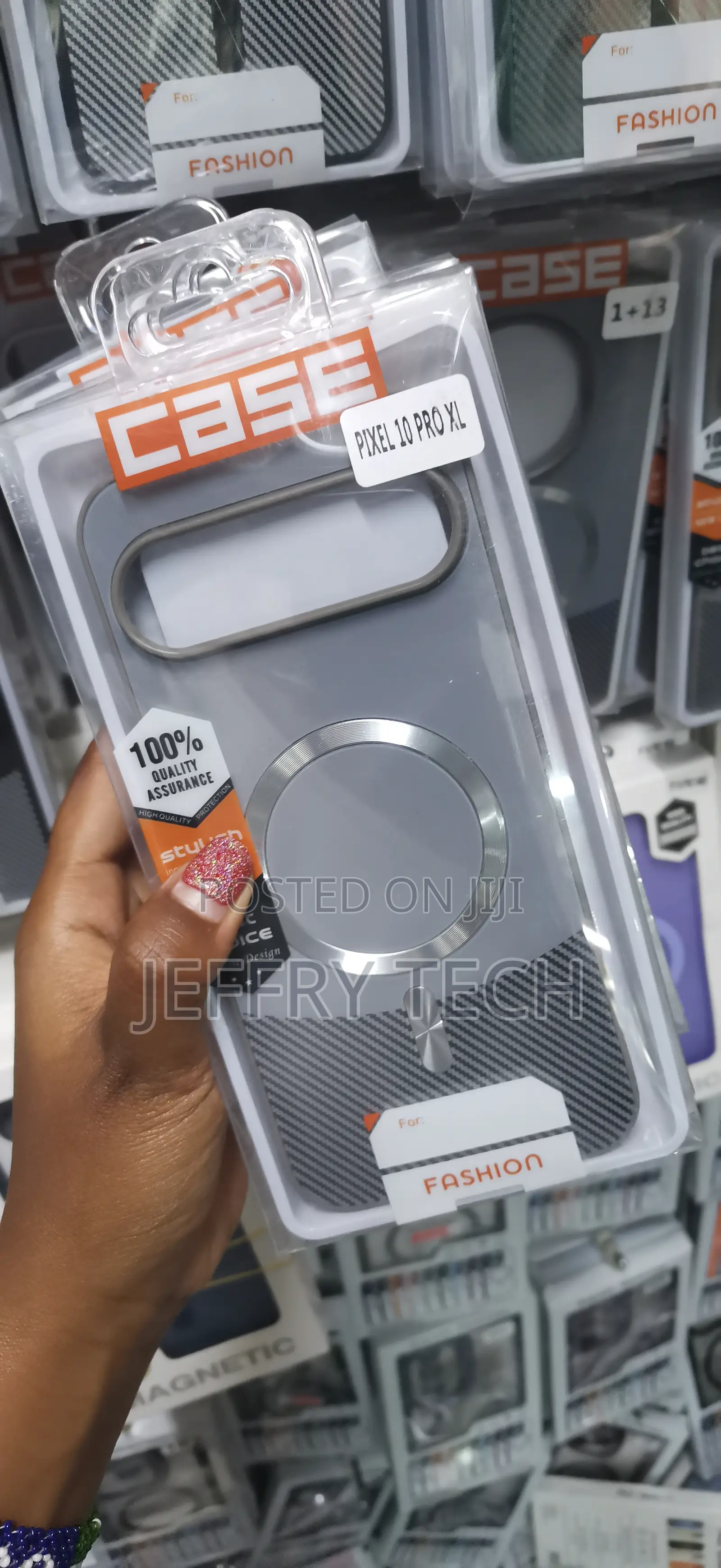 Jikyt Pixel 10 Pro Xl Hard Case Compatible With Magsafe Tpu + Acrylic