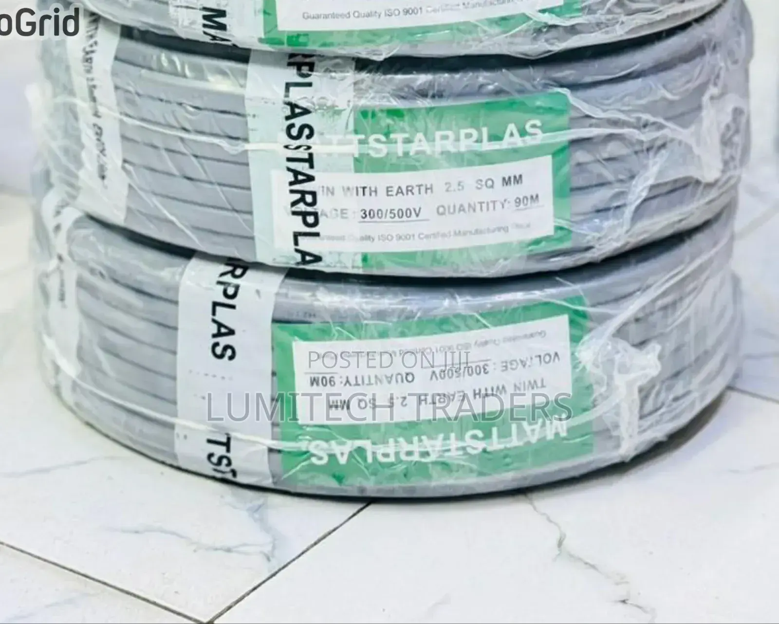 Mattstar 2.5mm 90m Twin Cable