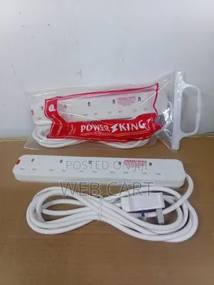 Power King 5-Way Multi Plug Extension 10m