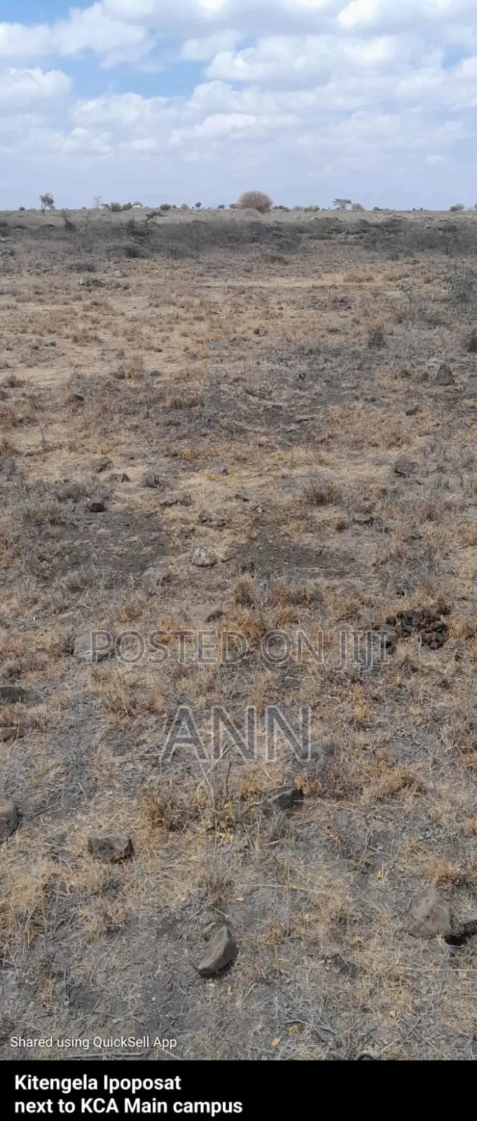Prime 2 Acres for Sale – Opposite Kca University, Kitengela