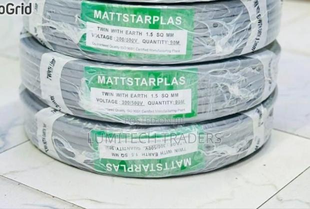 Mattstar 1.5mm 90m Electrical Twin Cable