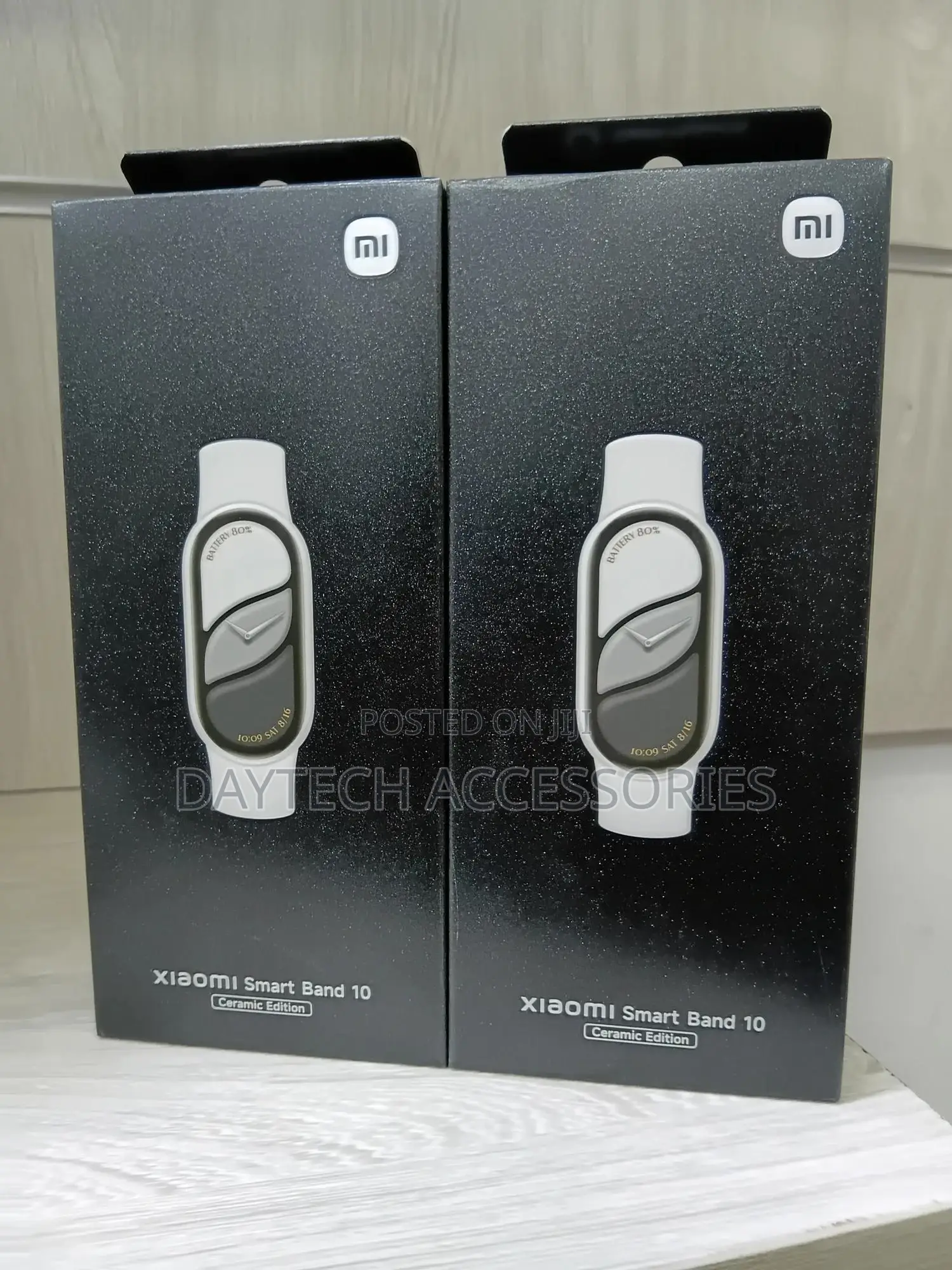 This Is a Xiaomi Smart Band 10 Ceramic Edition.