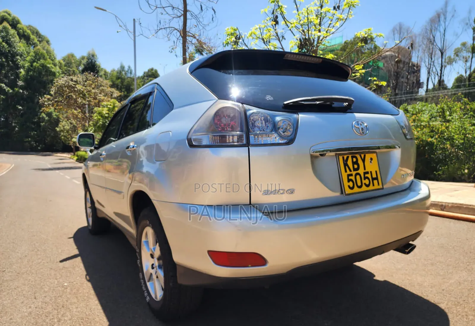 Toyota Harrier 2007 Gray