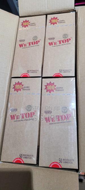 Wetop Brown Regular Size 100 Leaves Rolling Paperss - thumbnail 2