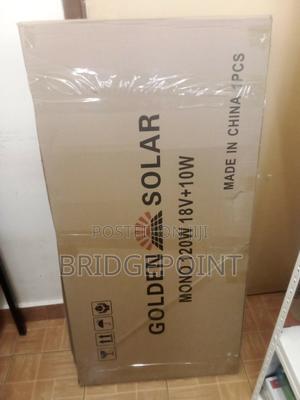 Golden Solar 120w Mono Solar Panel - Bifacial - Both Sides Work - main view
