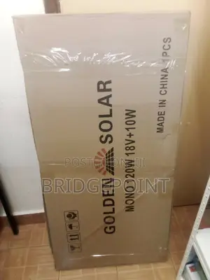 Golden Solar 120w Mono Solar Panel - Bifacial - Both Sides Work
