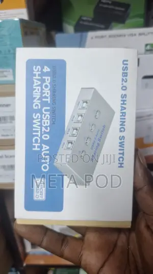 4 Port Usb2.0 Auto Sharing Switch Hub for Printer Scanner