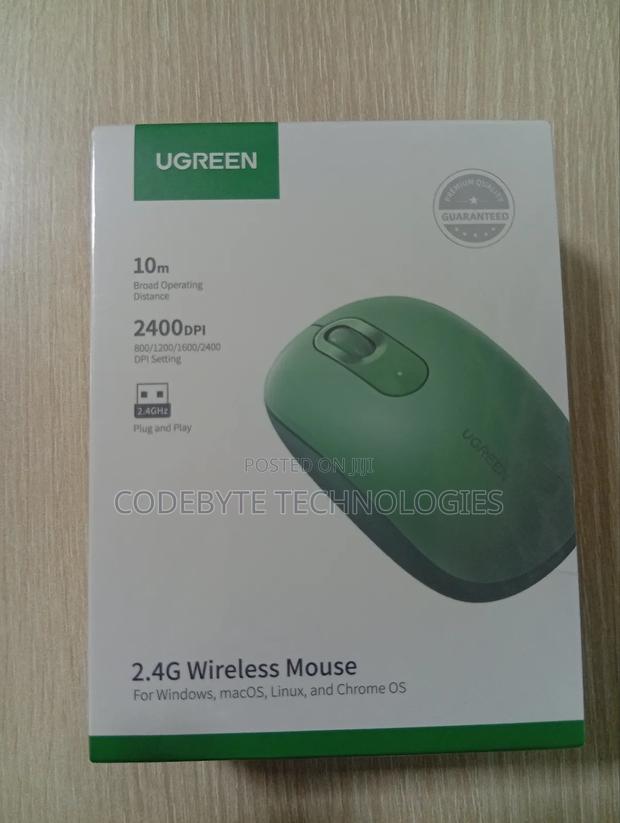 Ugreen 2.4g Wireless Mouse Midnight Blue - Mu105 - main view