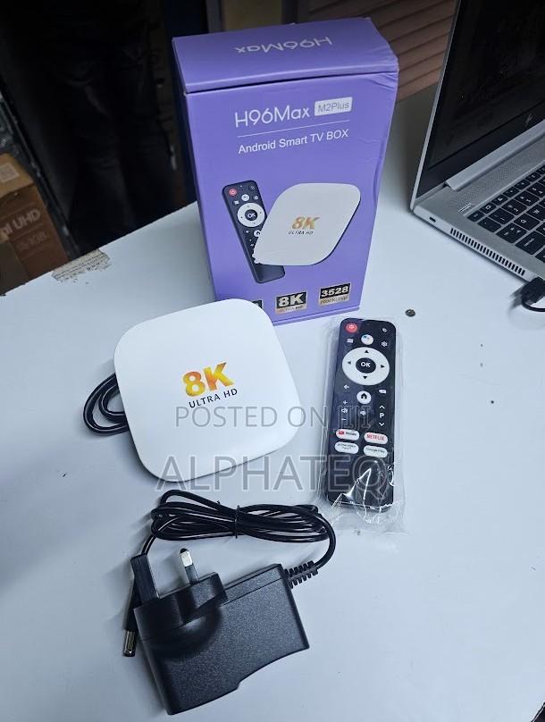 H96 Max M2+ Android Tv Box | 4gb + 32gb | Supports Youtube