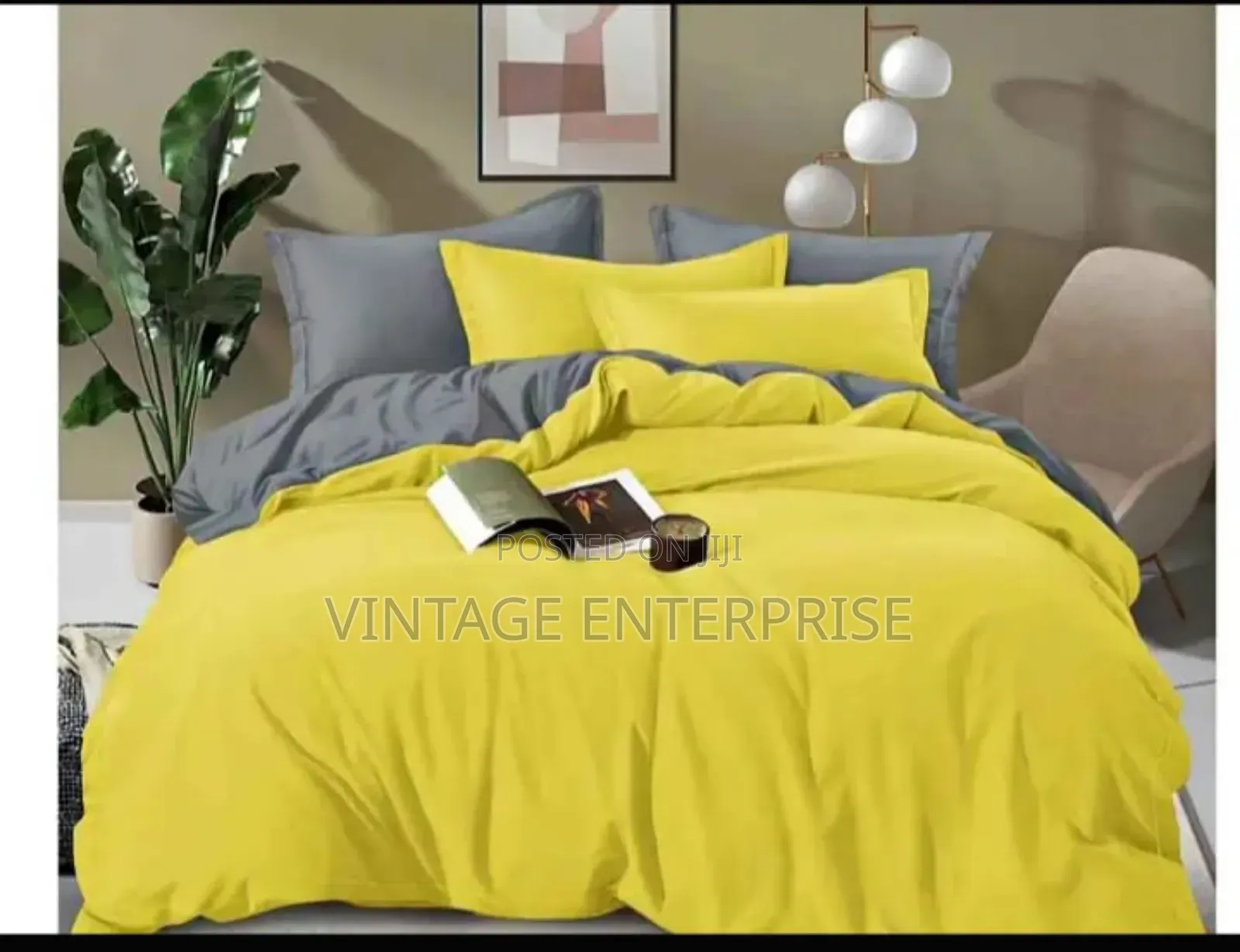 6pc Double Sided Duvet Cover