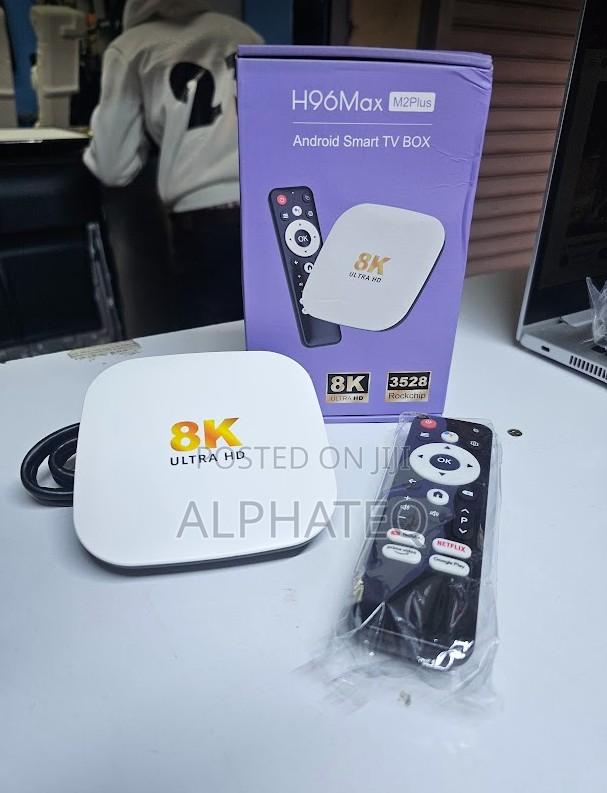 H96 Max M2+ Android Tv Box | Uhd | Netflix, Youtube, Iptv - main view