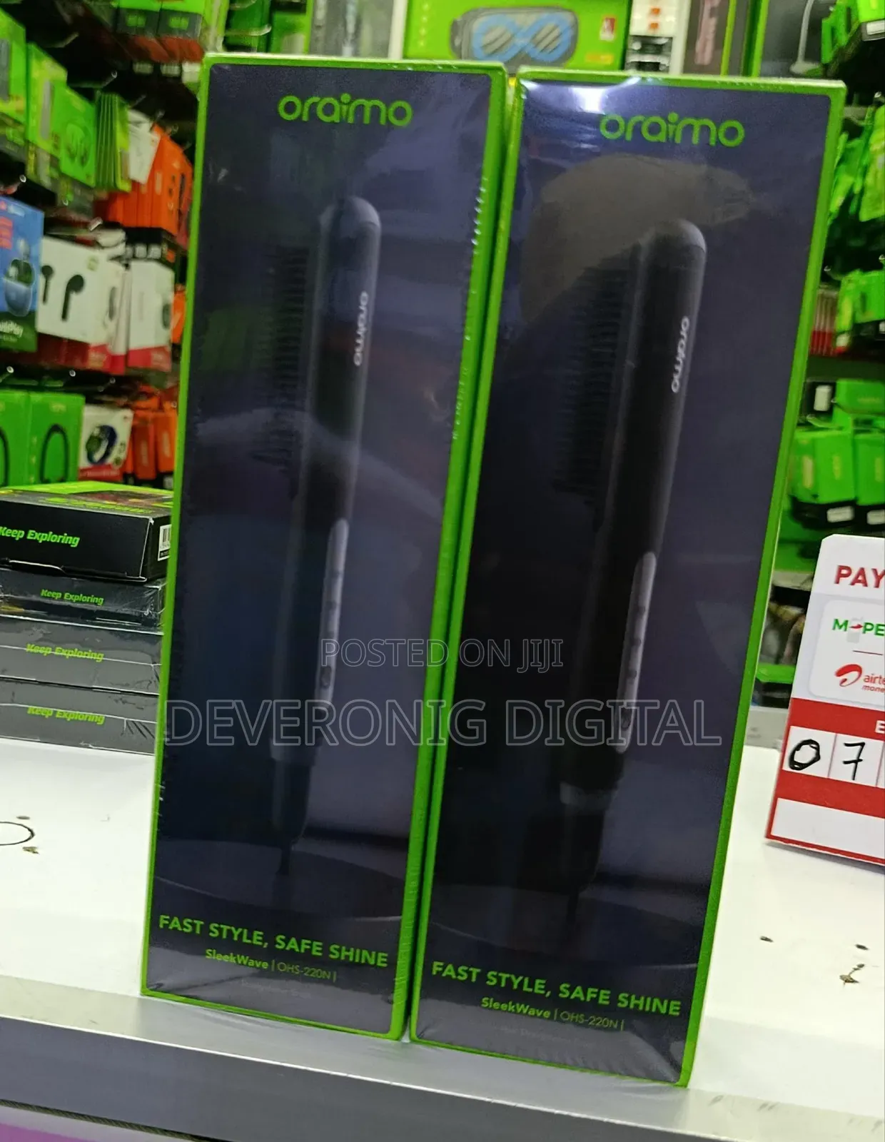 Hair Straightener Brush – Sleekwave