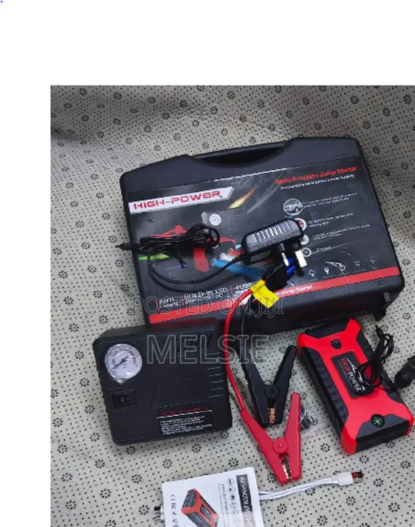 Multi-Function Car Jump Starter Kit 68800mah With Exceptional Power