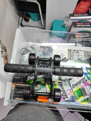 Ab Roller and Push Up Bar
