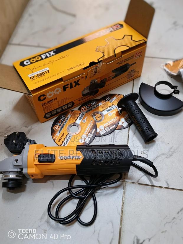 Professional Coofix 4"Angel Grinder With Additional Blaid - main view