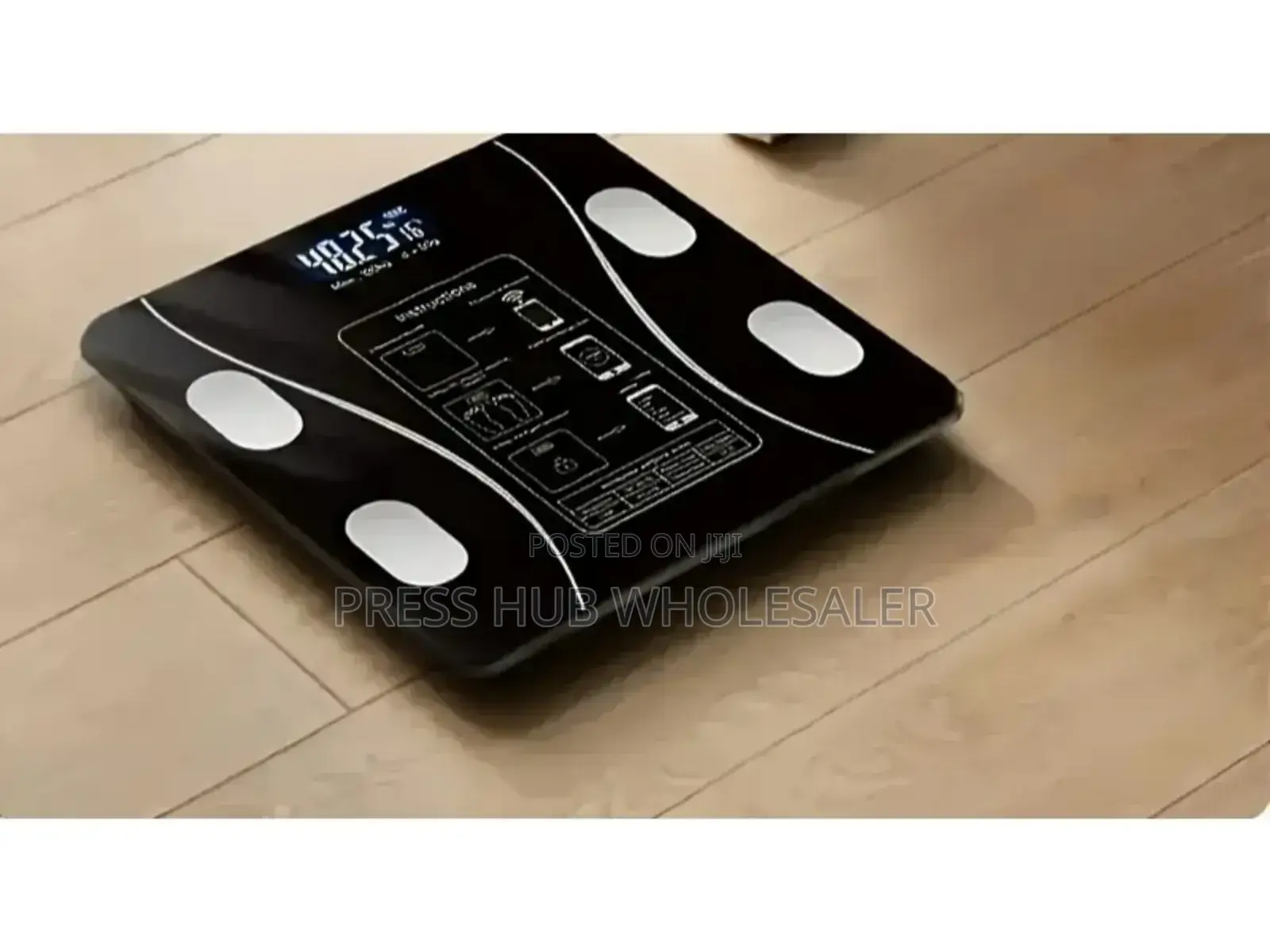 Digital Glass Personal Weighing Scale.