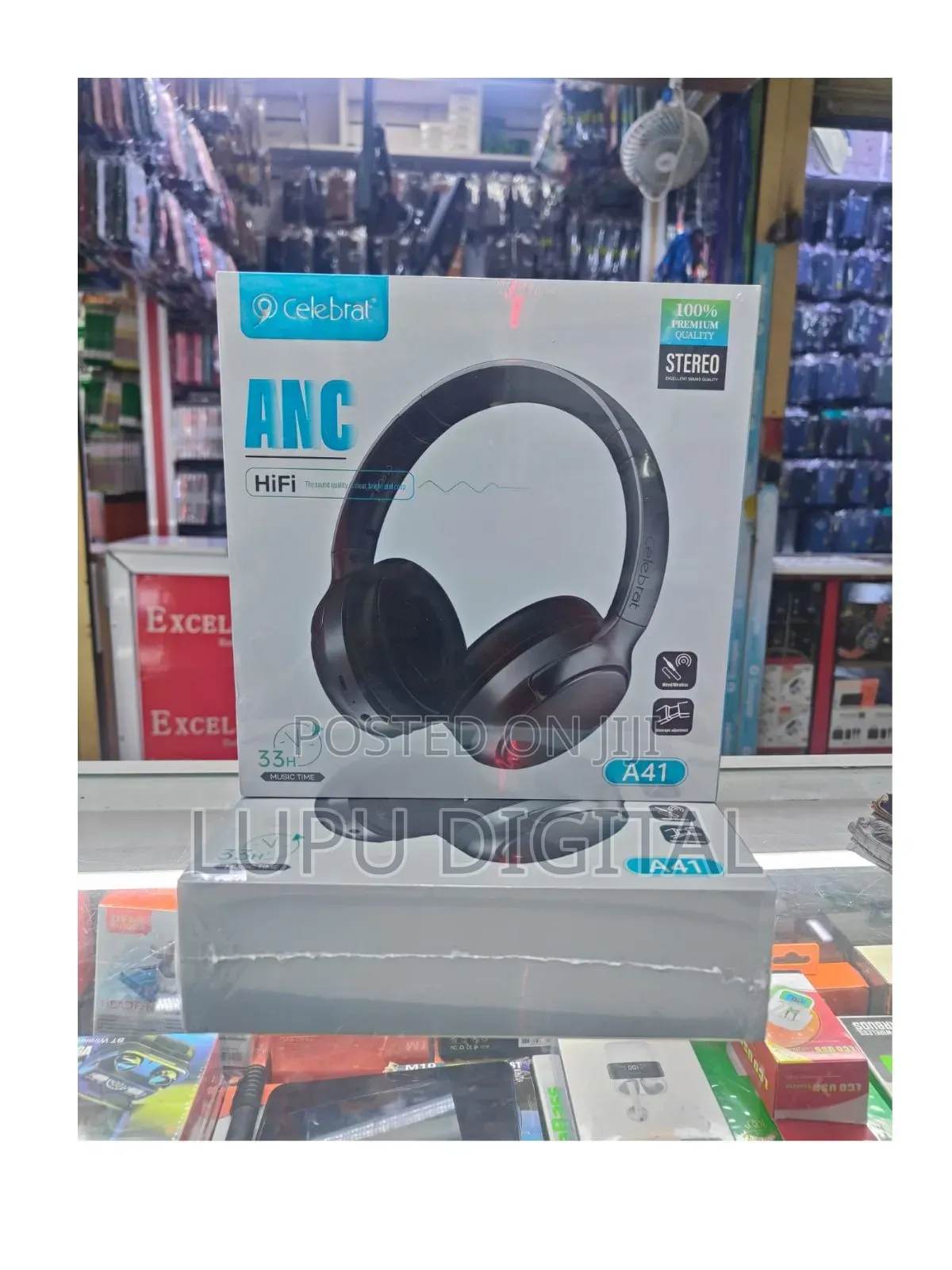 A41 Celebrat Headphones 
With Anc