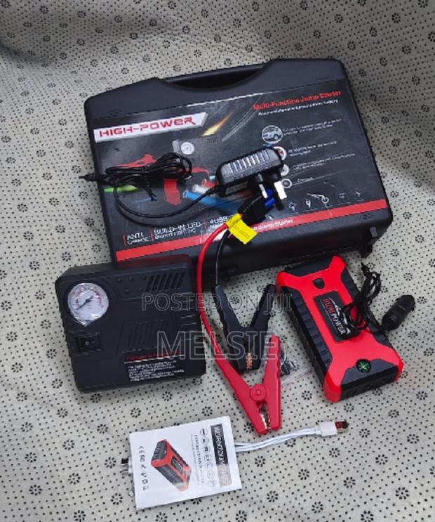 High Power Portable Car Jump Starter Kit and Air Compressor