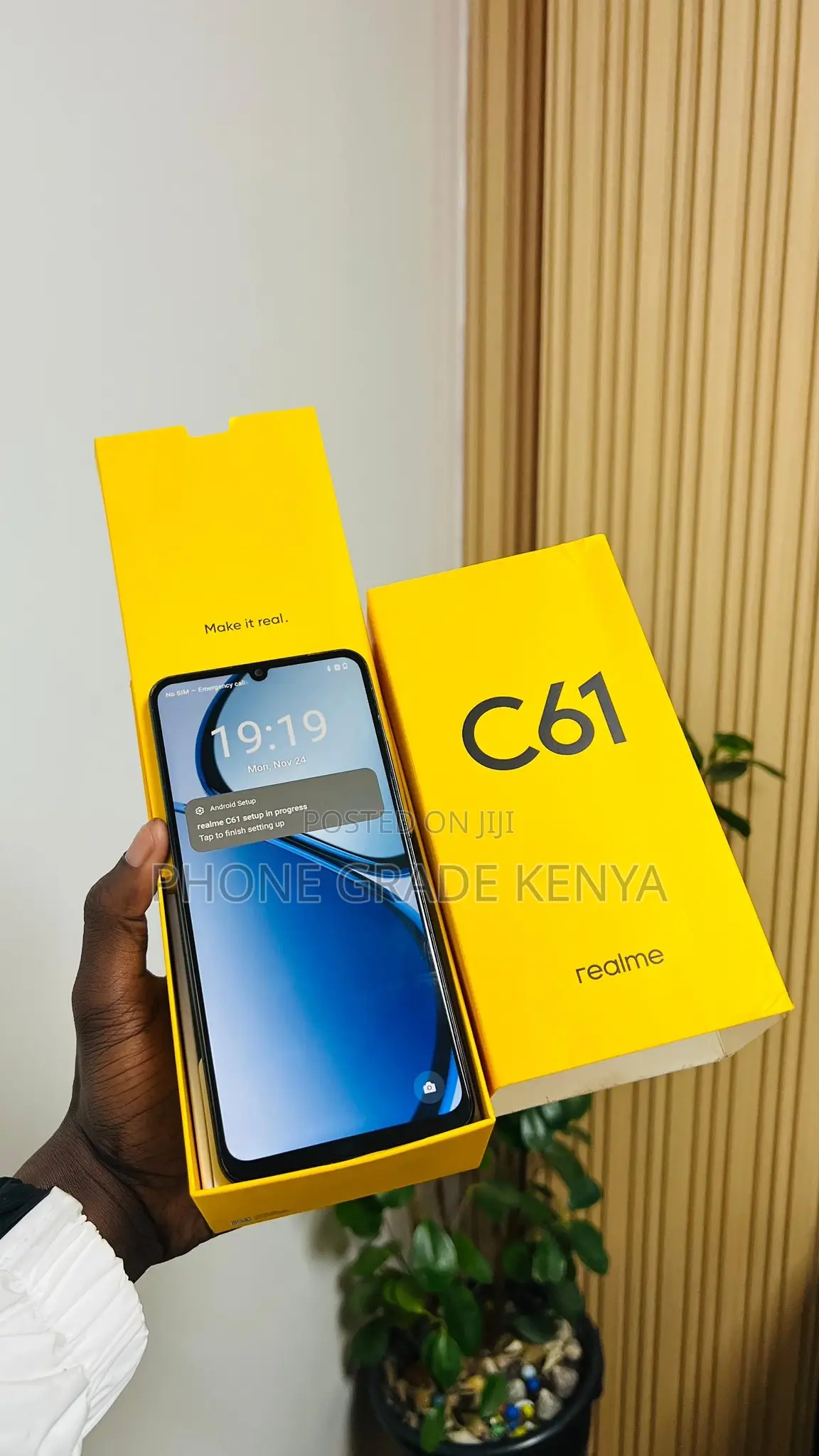 New Realme C61 256 GB Black
