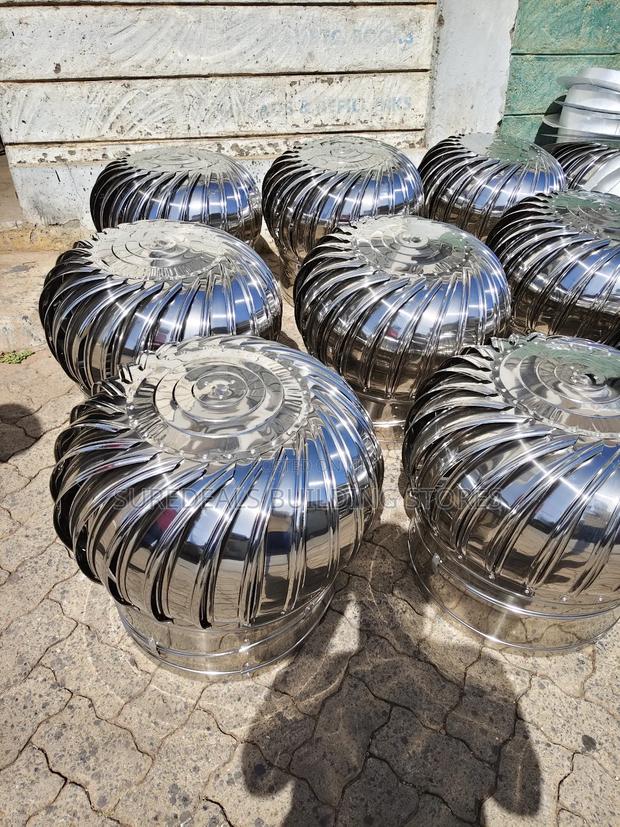 Stainless Steel Wind-driven Roof Ventilators/ Cyclone Vents - thumbnail 4