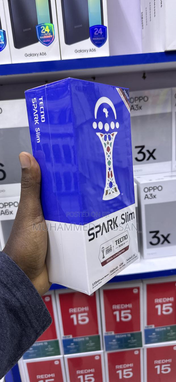 New Tecno Spark Slim 256 GB Black - thumbnail 3
