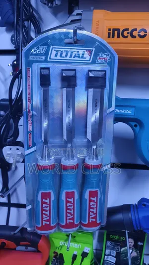 Total 3pcs Wood Chisel Set