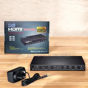 Plug and Play 8 Port Hdmi Splitter 1×8 Repeater Amplifier