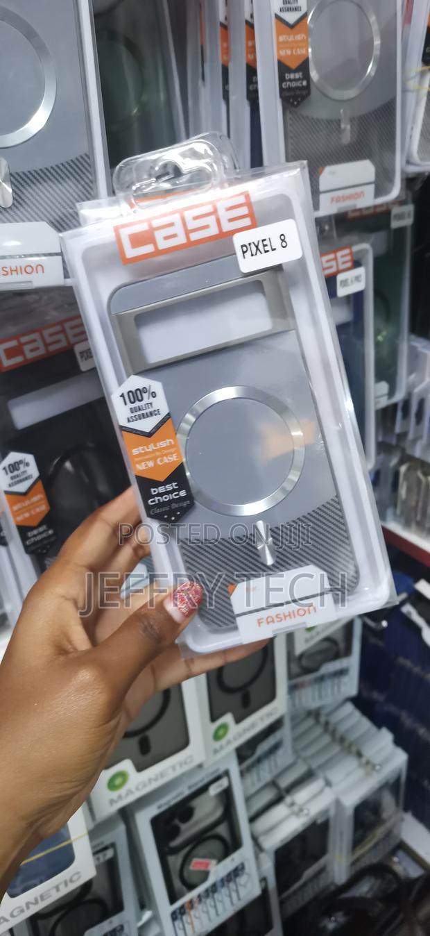 Dmil Google Pixel 8 Case With Magsafe Hard, Soft Grip Hard Shell Case - thumbnail 2