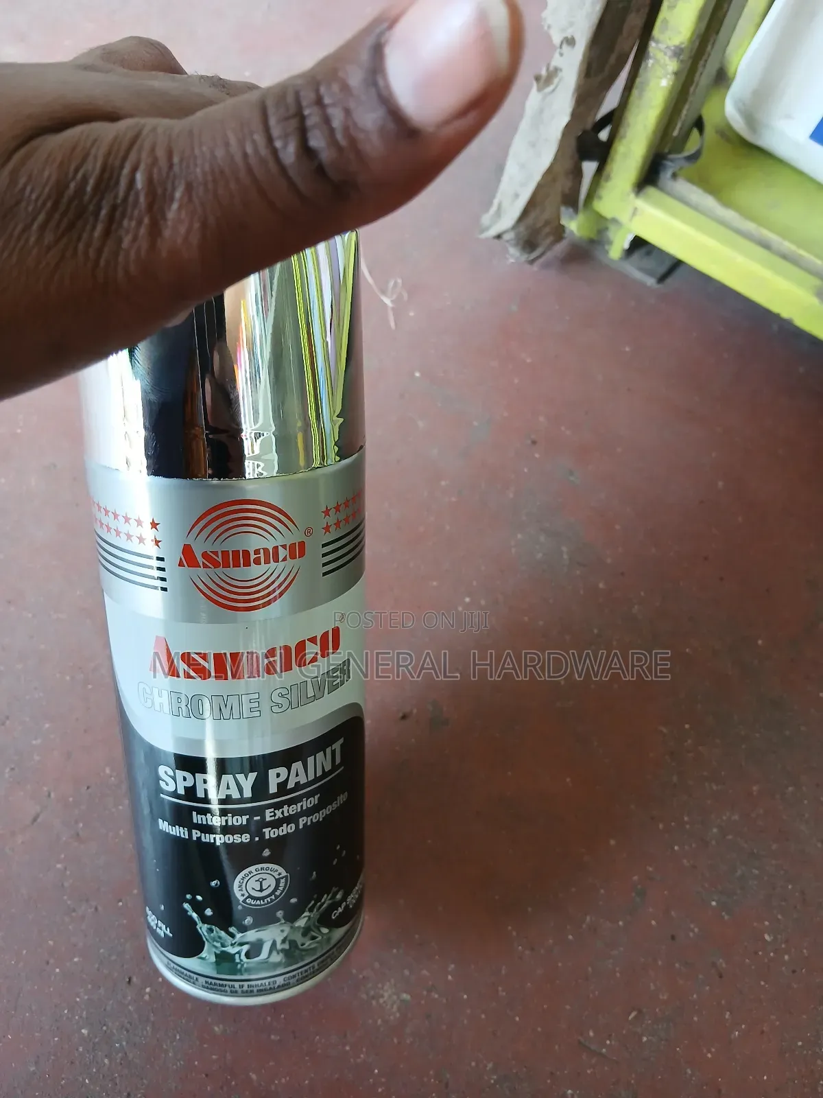Shiny Chrome Spraypaint