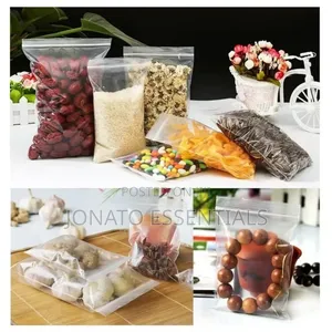 50pc Ziplock Storage Bags, Zip Seal Bags