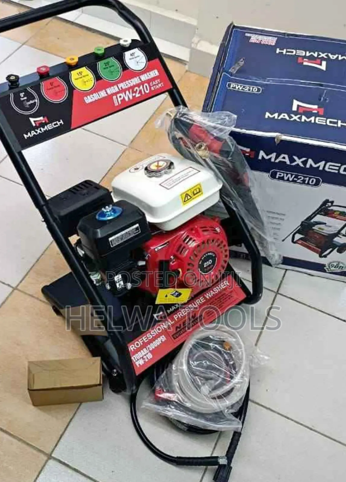 Maxmech Gasoline High Pressure Car Wash Machine