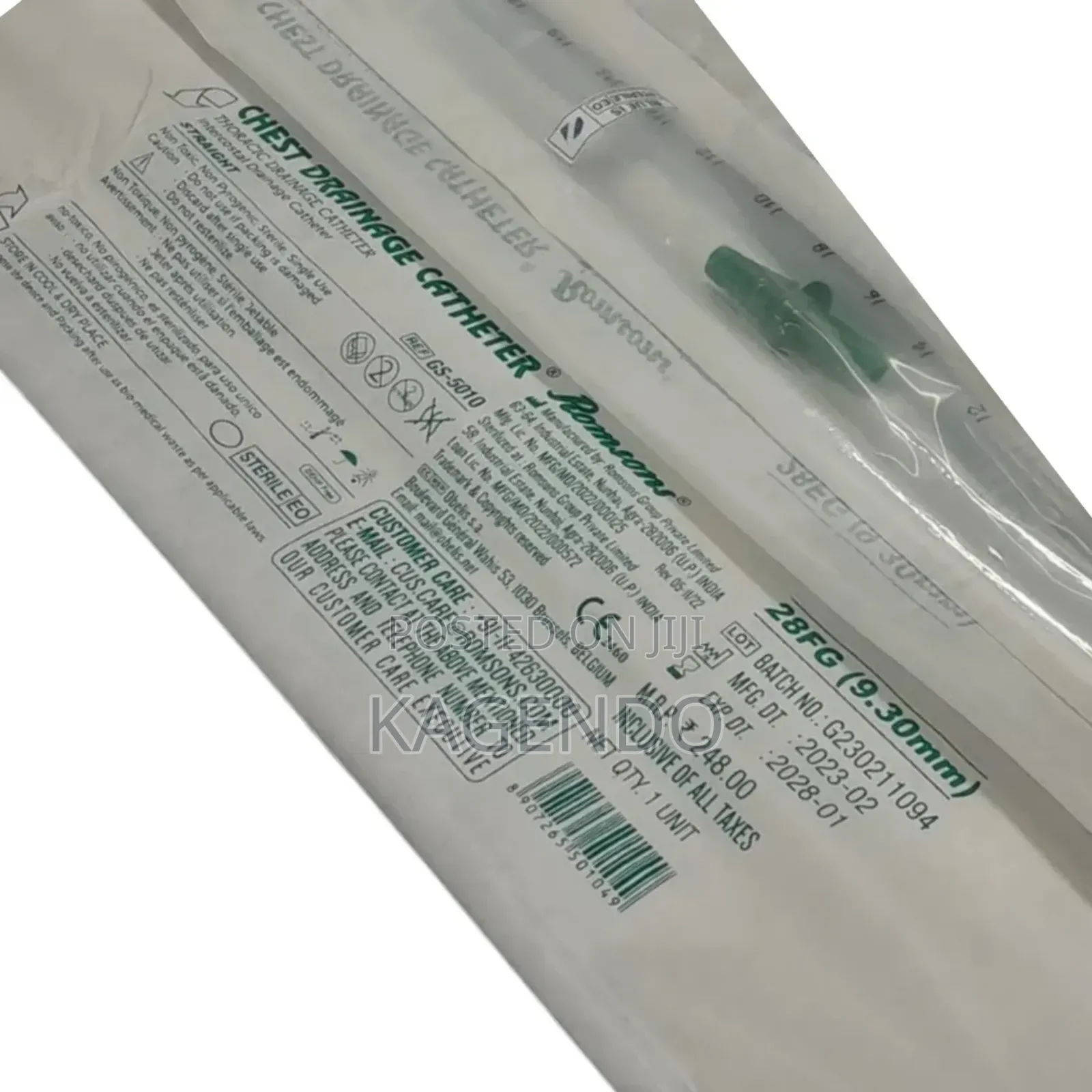 Chest Tube (Thoracic Drainage Tube)