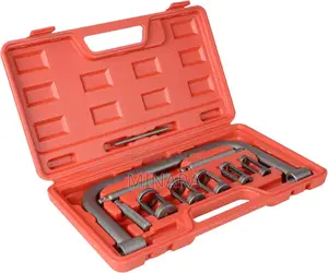 10 Pcs, Valve Spring Compressor Tool, 5 in 1 Portable Kit for Cars