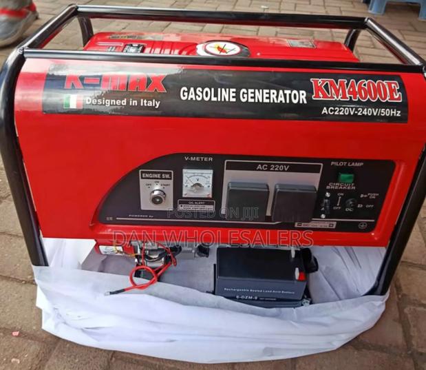 Kmax Gasoline Generator 4600e - main view