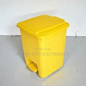 Large Capacity 30l Hard Plastic Step Pedal Waste Garbage Dust Bin