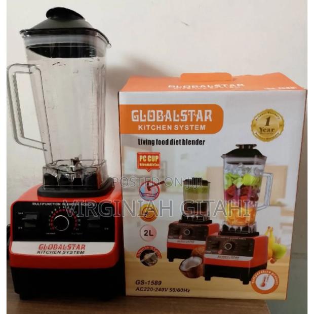 2 in 1 Globalstar Commercial Blender (Silvercrest Model)