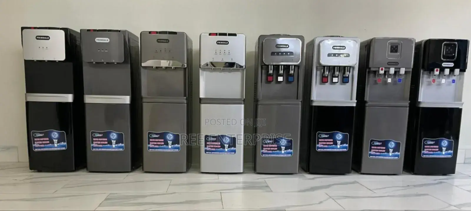 New Model Silver Primdale 3 Taps Hot Normal And Cold Dispenser