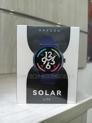Haylou Solar Lite Smartwatch 10 Days Battery.