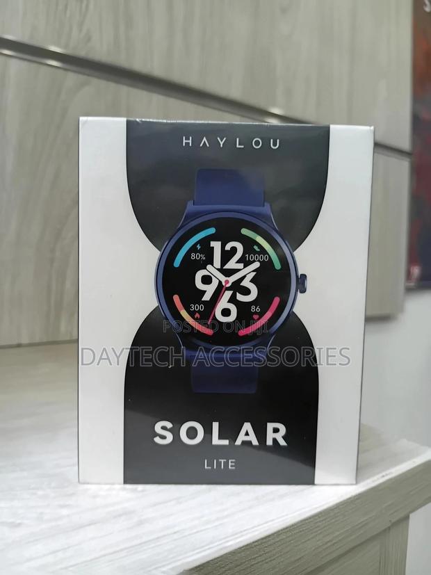 Haylou Solar Lite Smartwatch 10 Days Battery.