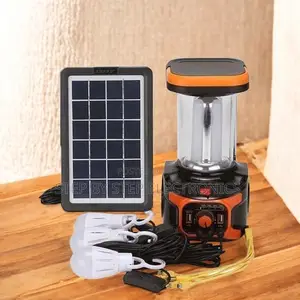 Dat-at 9016b Solar Lighting Kit With Mp3, Fm Radio Led Bulbs