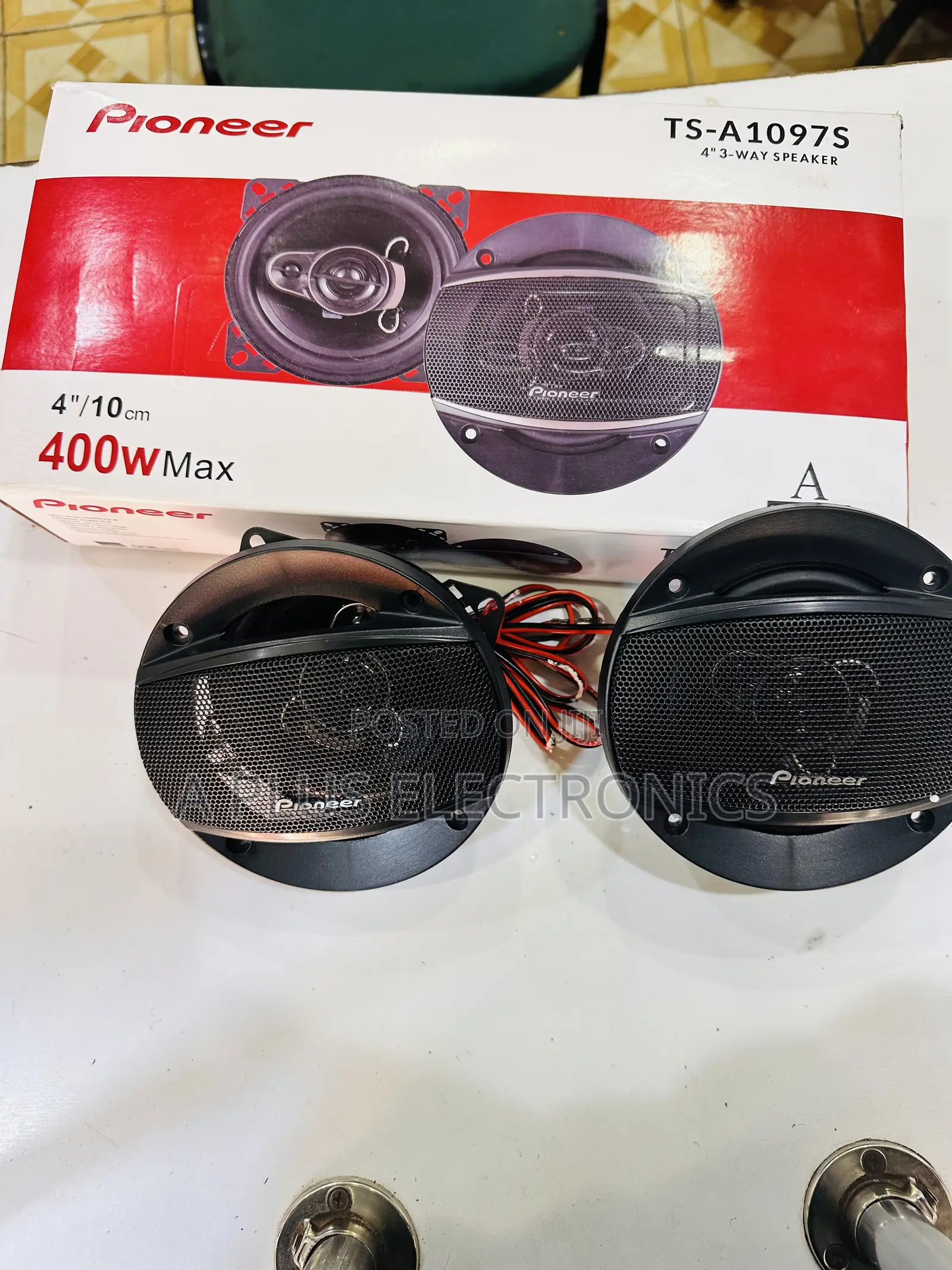 Pioneer 4 Inch Speaker – Compact Size, Powerful Audio