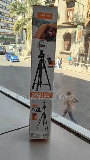 Tripod 1.8 Mts. Plokama Stand For Camera / Phone