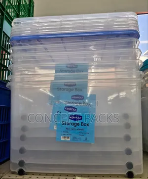 Kenpoly 60l Clear Storage Box