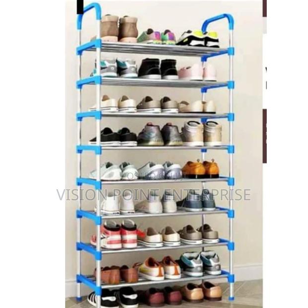 8 Tier Adjustable Shoe Rack