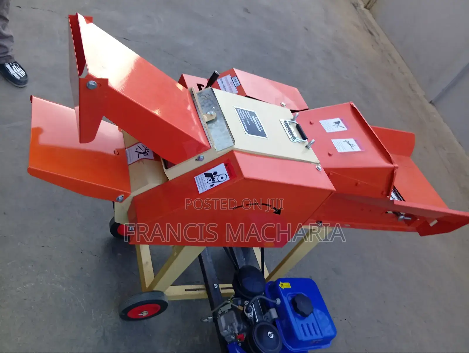 High Speed Chopper With Either Motor or Engine