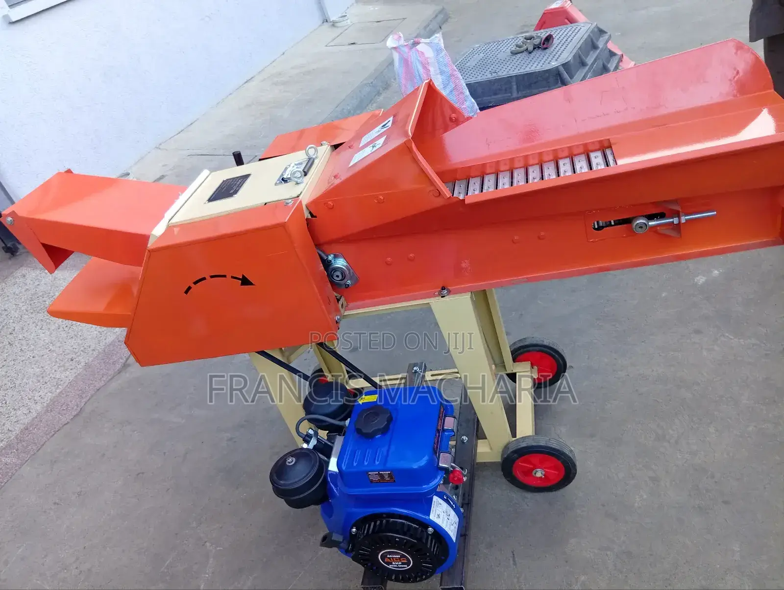 High Speed Chopper With Either Motor or Engine