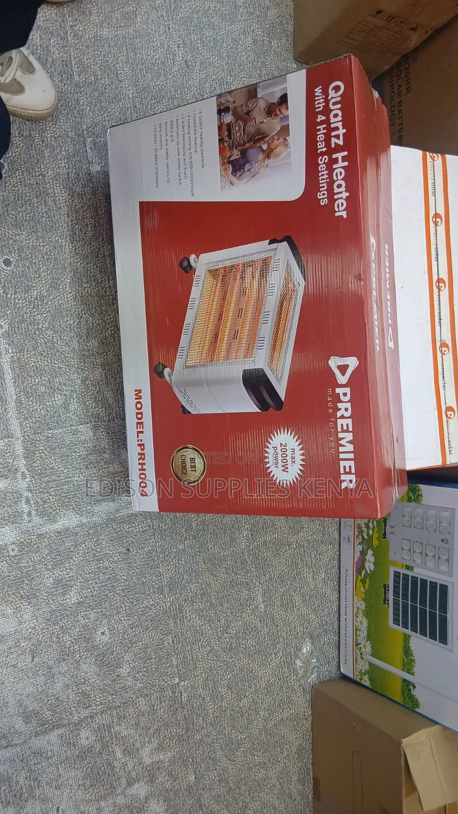 Room Heaters Premier 2000w Quartz Room Heater Heat Warmer