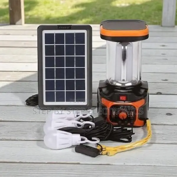 Dat-at 9016b Solar Lighting System With Fm Radio USB Output