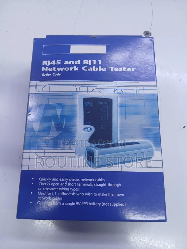 Normal Ethernet Cat 6 Cable Tester - main view